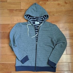 Marine Layer gray hoodie medium lined